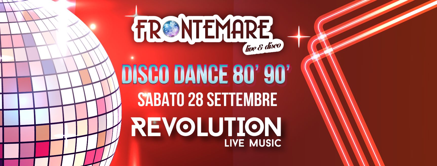 Frontemare Rimini Revolution live music