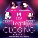 Closing Party Summer 2019 Le Gall Club Porto San Giorgio