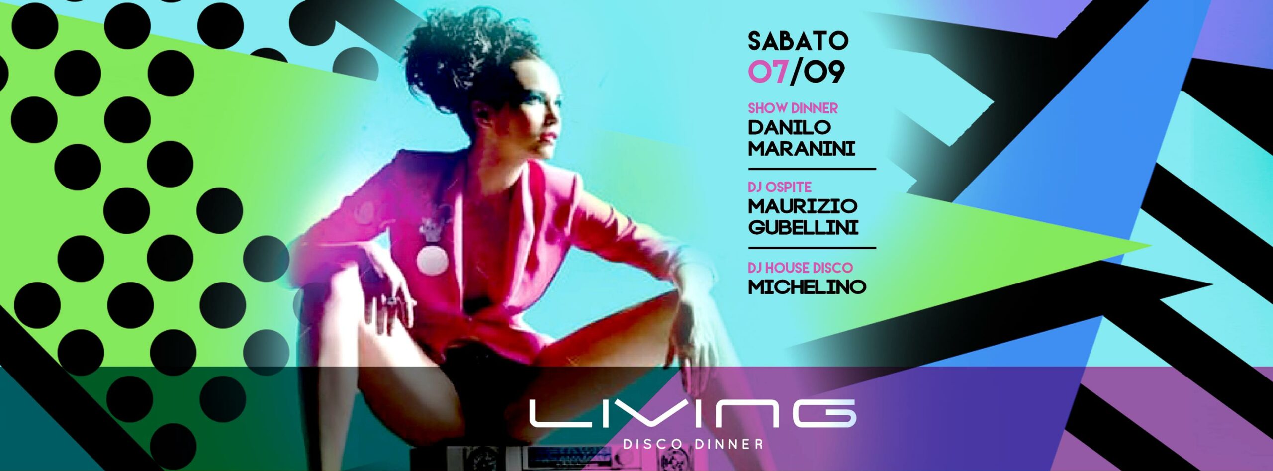 Maurizio Gubellini dj ospite Living Misano Adriatico