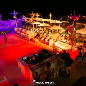 Malindi Cattolica, beer partybeach