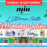 Closing Party El Domingo Latino Miu Disco Dinner Marotta Mondolfo