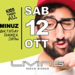 Minuz birthday dinner show Living Misano Adriatico