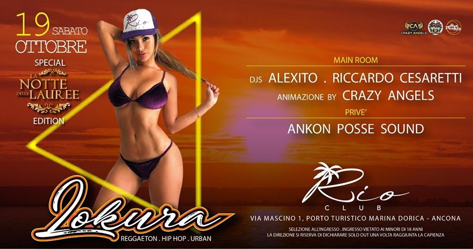 La notte delle lauree special edition Rio Club Ancona