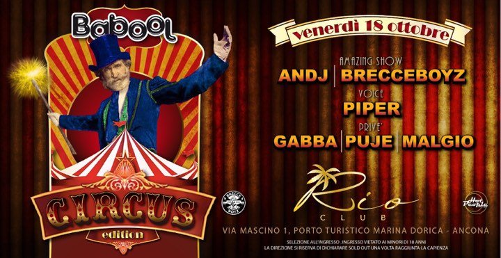 Inaugurazione Venerdì Rio Club Ancona