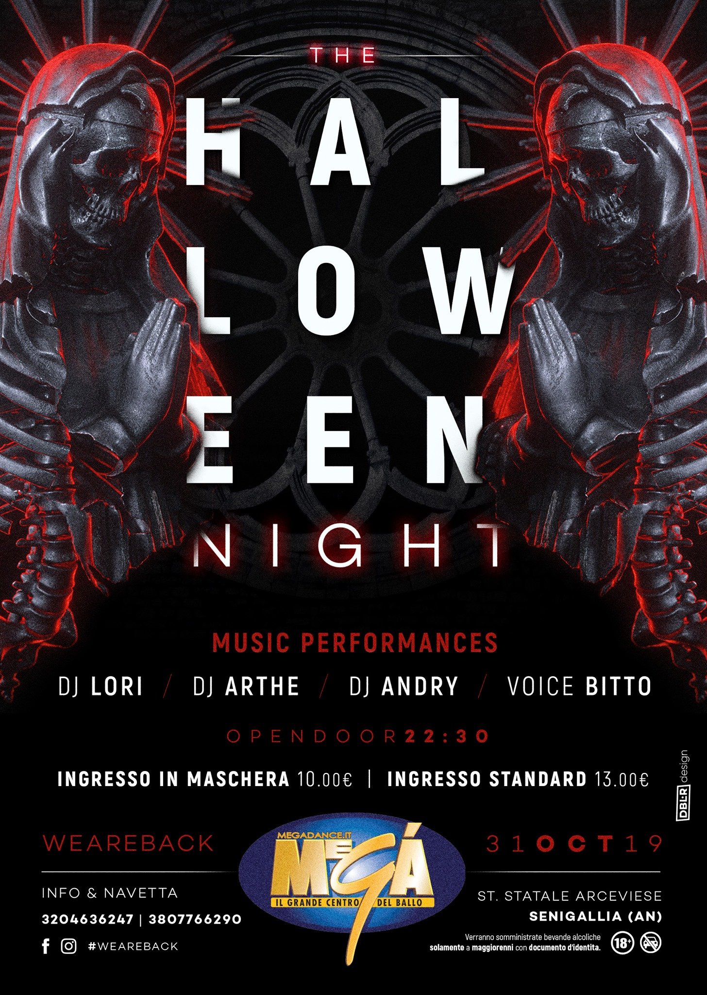 Halloween 2019 Megà Senigallia