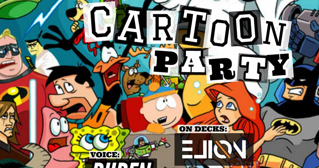 Cartoon Party Enjoy Urbino