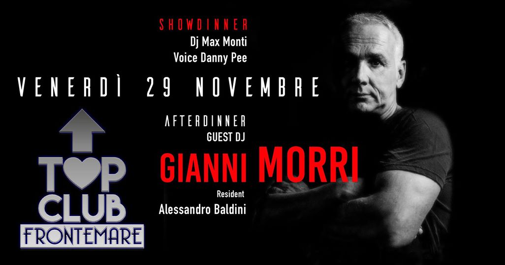 Gianni Morri guest dj Top Club by Frontemare Rimini