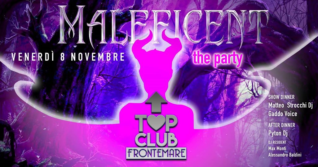 Maleficent party Top Club by Frontemare Rimini