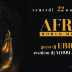 Afro World Music guest dj Ebreo Rio Club Ancona