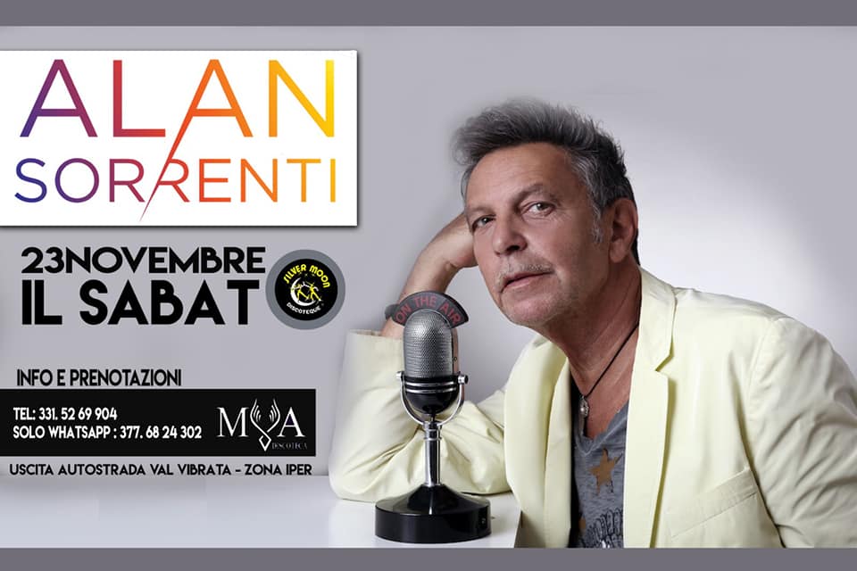 Alan Sorrenti Discoteca Mya