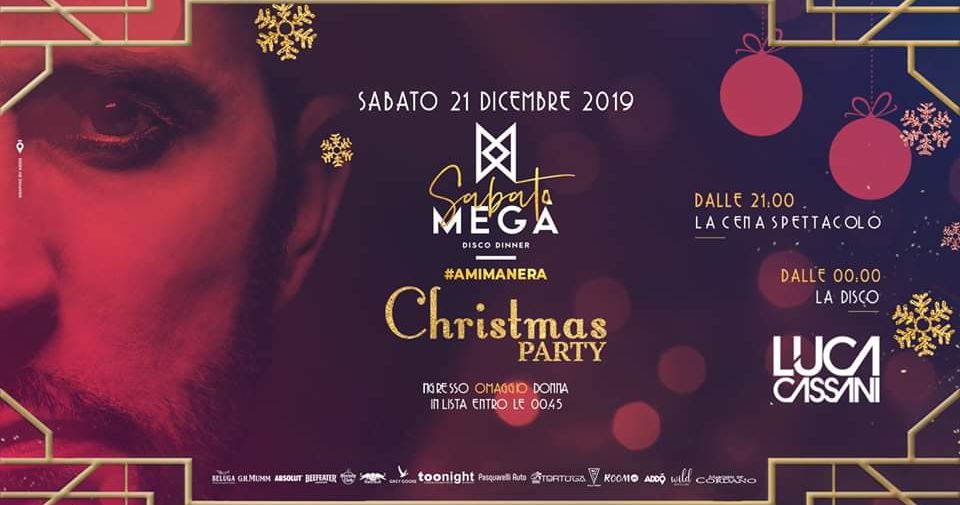 Luca Cassani dj Megà Disco Dinner Pescara