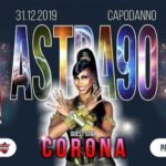 Capodanno Astra90 guest Corona Palas San Severino Marche