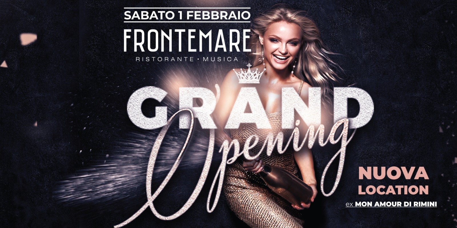 Frontemare Ristorante Club Rimini grand opening new location