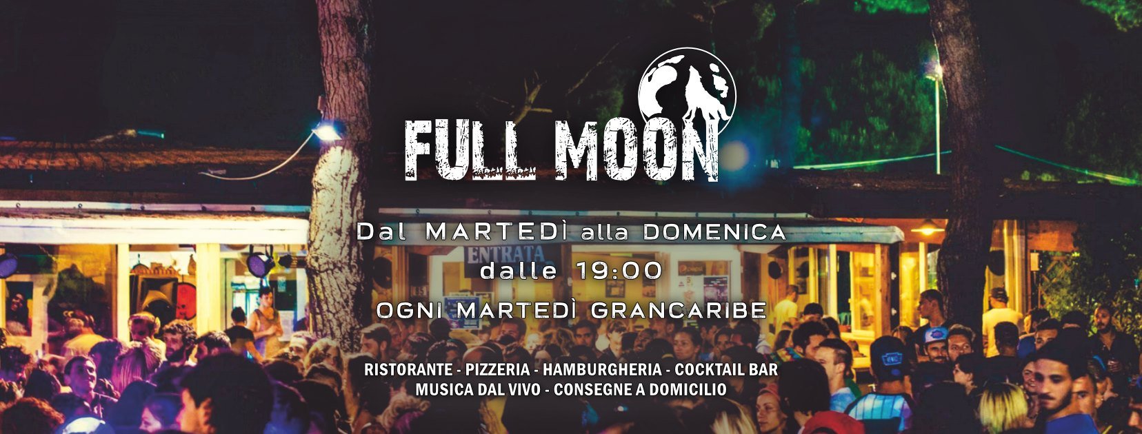 Full Moon Pinarella di Cervia seconda notte latina del 2020