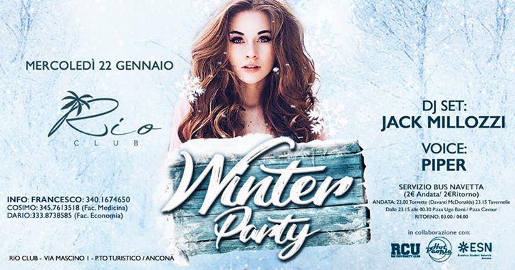 Winter Party Rio Ancona