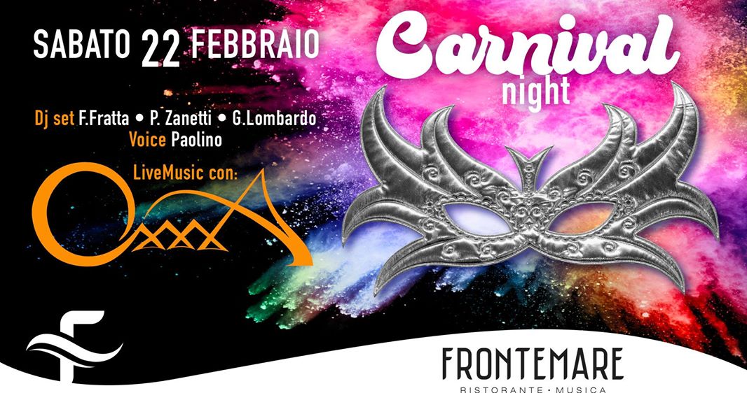 Carnival Night Frontemare Rimini