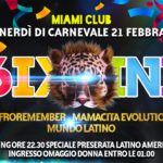 Venerdì di Carnevale al Miami Club di Monsano