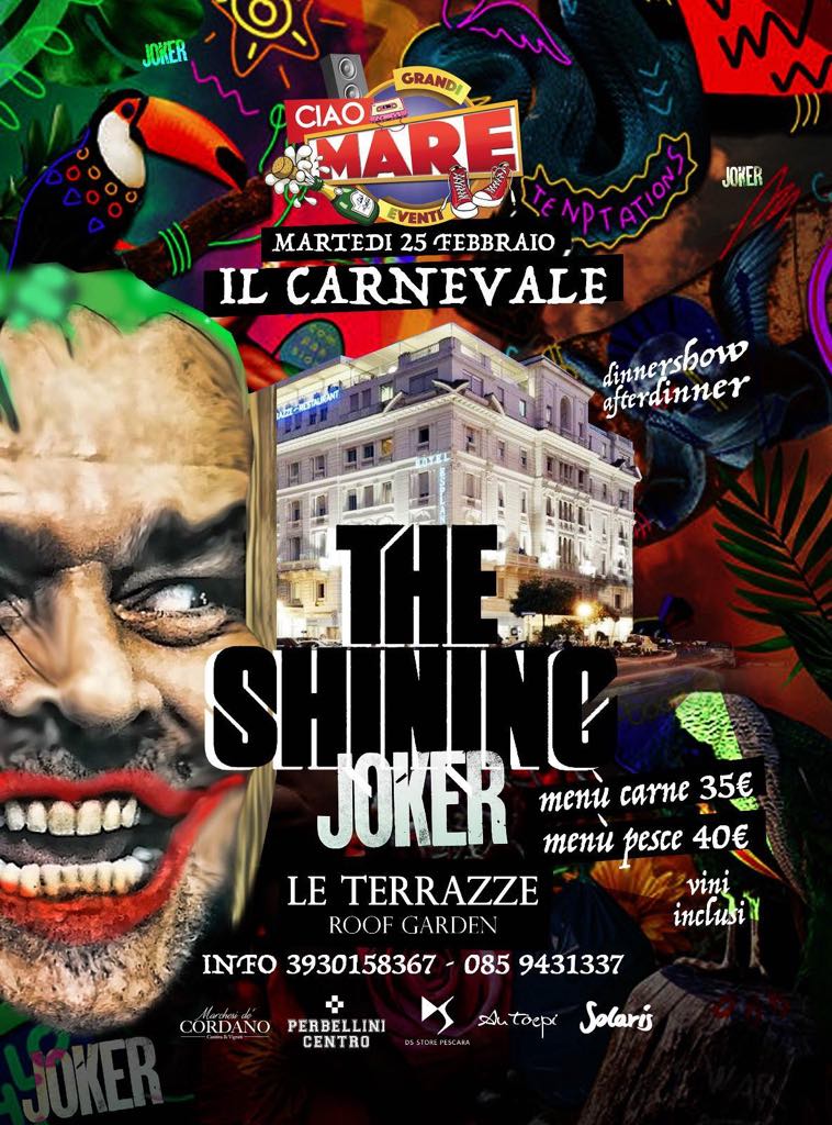 Carnevale 2020 Le Terrazze Roof Garden Pescara