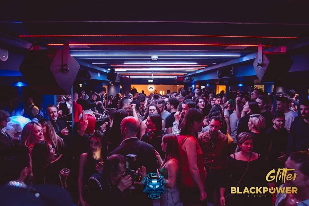 Discoteca Gatto Blu Civitanova Marche Glitter pre Carnevale 2020