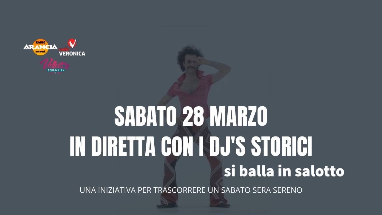 Disco 70 live si balla in salotto