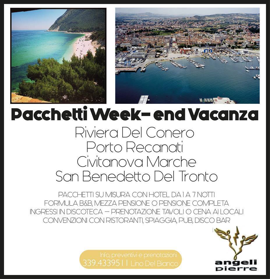 Pacchetti week end o vacanza Marche estate 2020