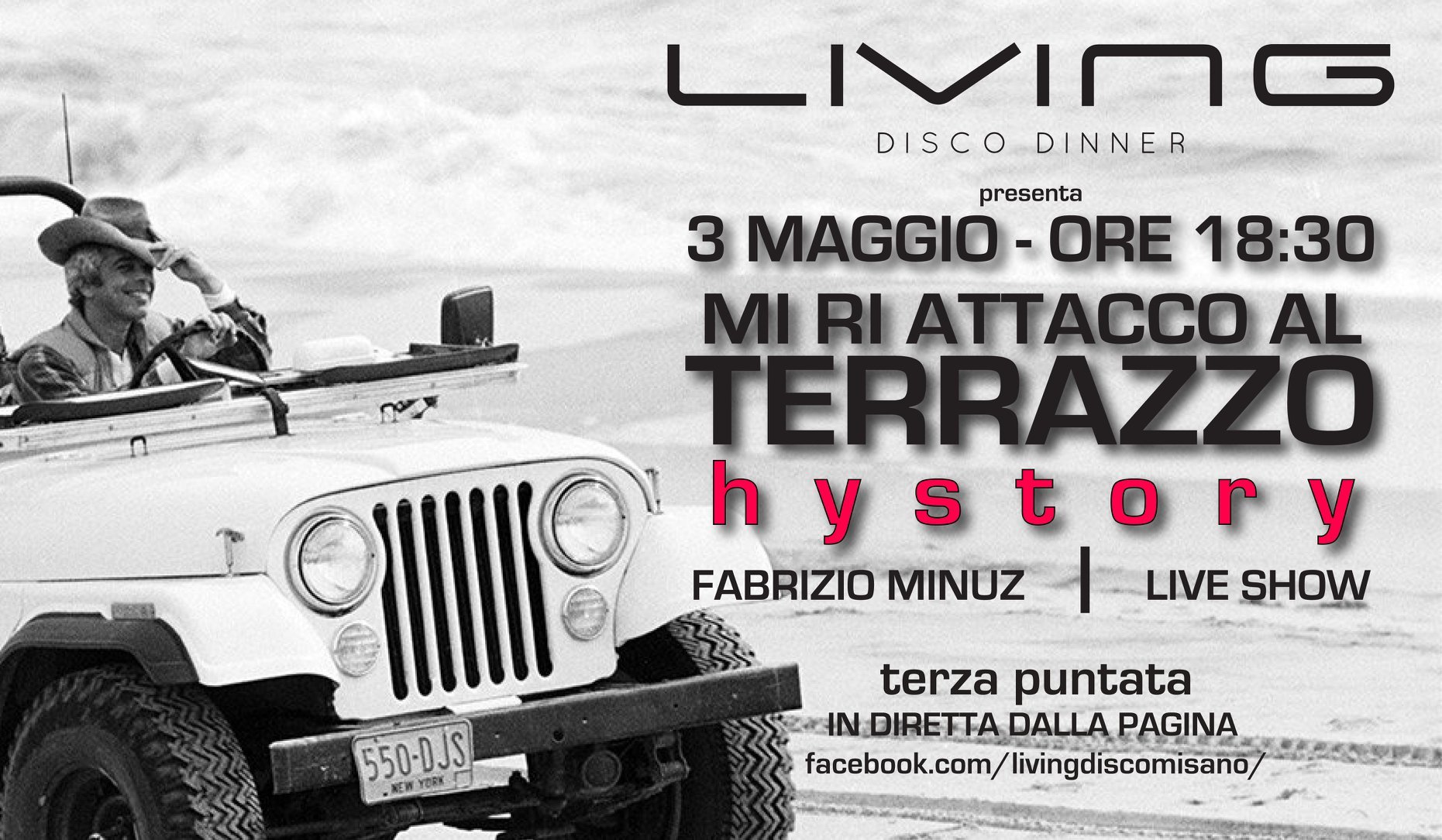 Mi ri attacco al terrazzo history Living Disco Misano