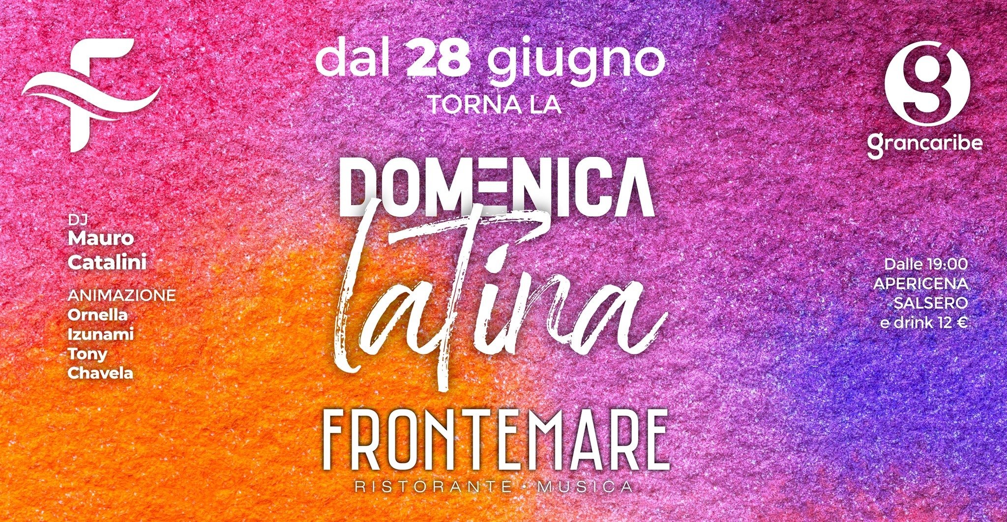 Torna la Domenica latina del Frontemare di Rimini