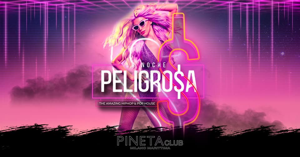 Discoteca Pineta Milano Marittima, opening La Noche Peligrosa