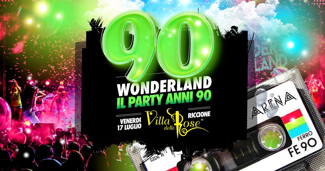 90 Wonderland alla Villa delle Rose