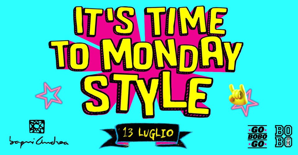 It's time to monday style La Bottega di Bobo ai Bagni Andrea