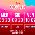 Djs Mauro Catalini e Corrado Alunni alla discoteca Coconuts di Rimini