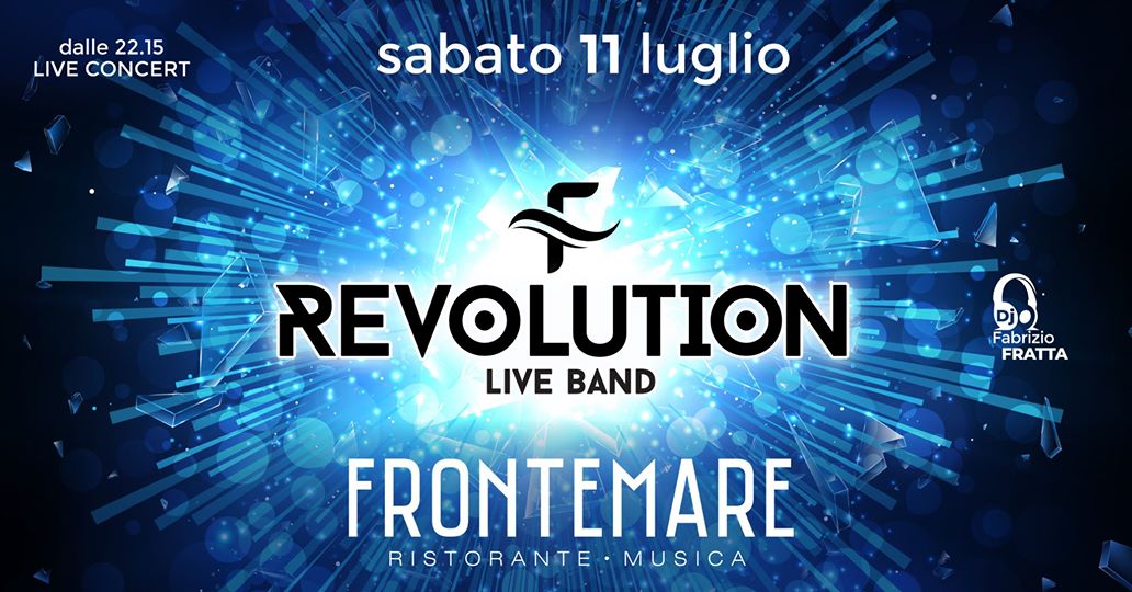 Revolution live band al Frontemare di Rimini