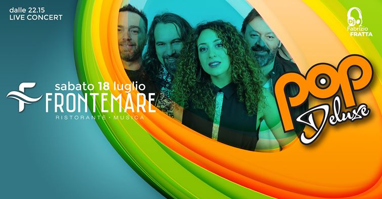 Pop De Luxe live band al Frontemare di Rimini