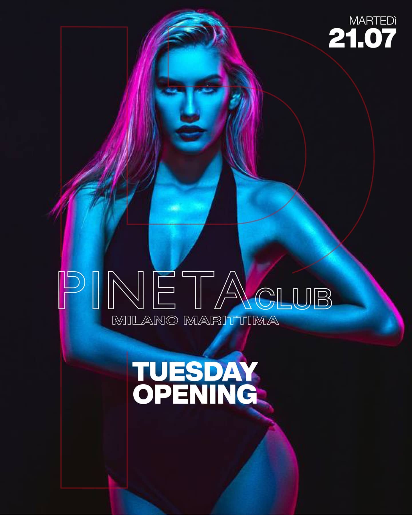 Tuesday Opening alla Discoteca Pineta di Milano Marittima