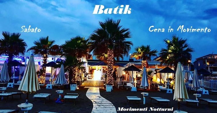 Cena in movimento al Batik di Civitanova Marche