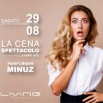 La cena spettacolo siamo noi al Living di Misano