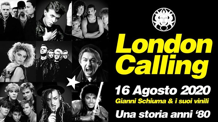 London Calling alla Discoteca Medusa di San Benedetto Del Tronto