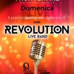 Il pranzo spettacolo con Revolution live band al Frontemare di Rimini