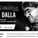 Abbey Road Music Club Cervia pranzo in musichiacchiere Lucio Dalla