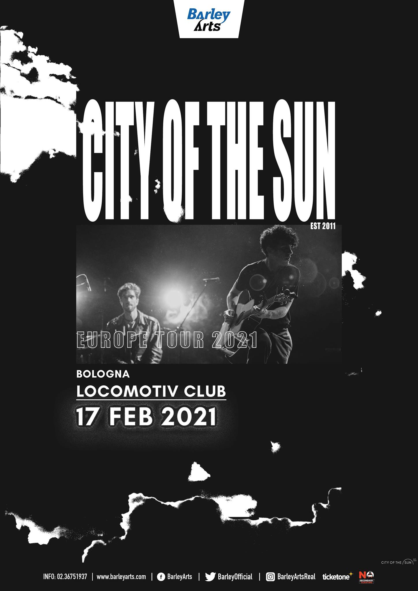 City of the Sun al Locomotiv Club di Bologna