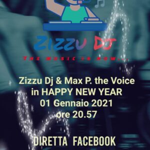 Capodanno 2021 Facebook live con Zizzu dj