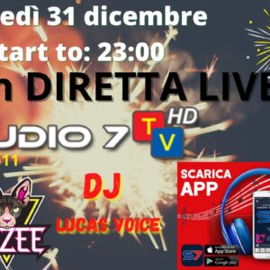 Capodanno Radio Studio 7 tv