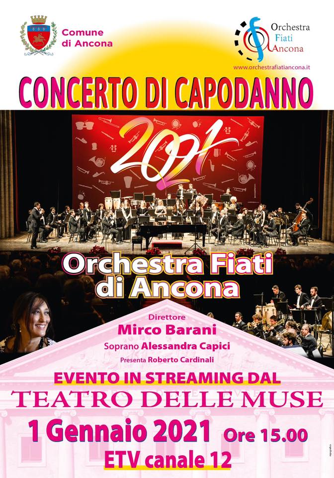 Concerto di Capodanno 2021, Orchestra Fiati di Ancona