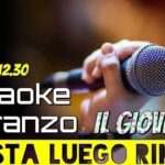 Vigilia di Natale Hasta Luego Rimini, Karaoke a Pranzo