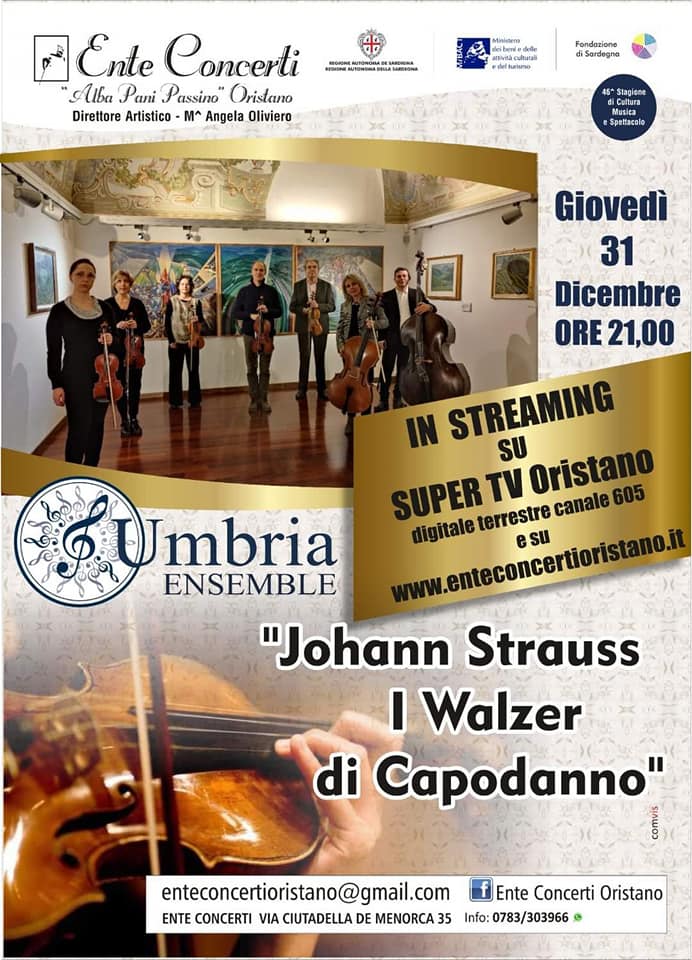 UmbriaEnsemble, Johann Strauss, i Walzer di Capodanno