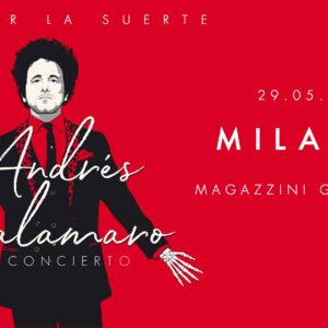 Andrés Calamaro ai Magazzini Generali di Milano