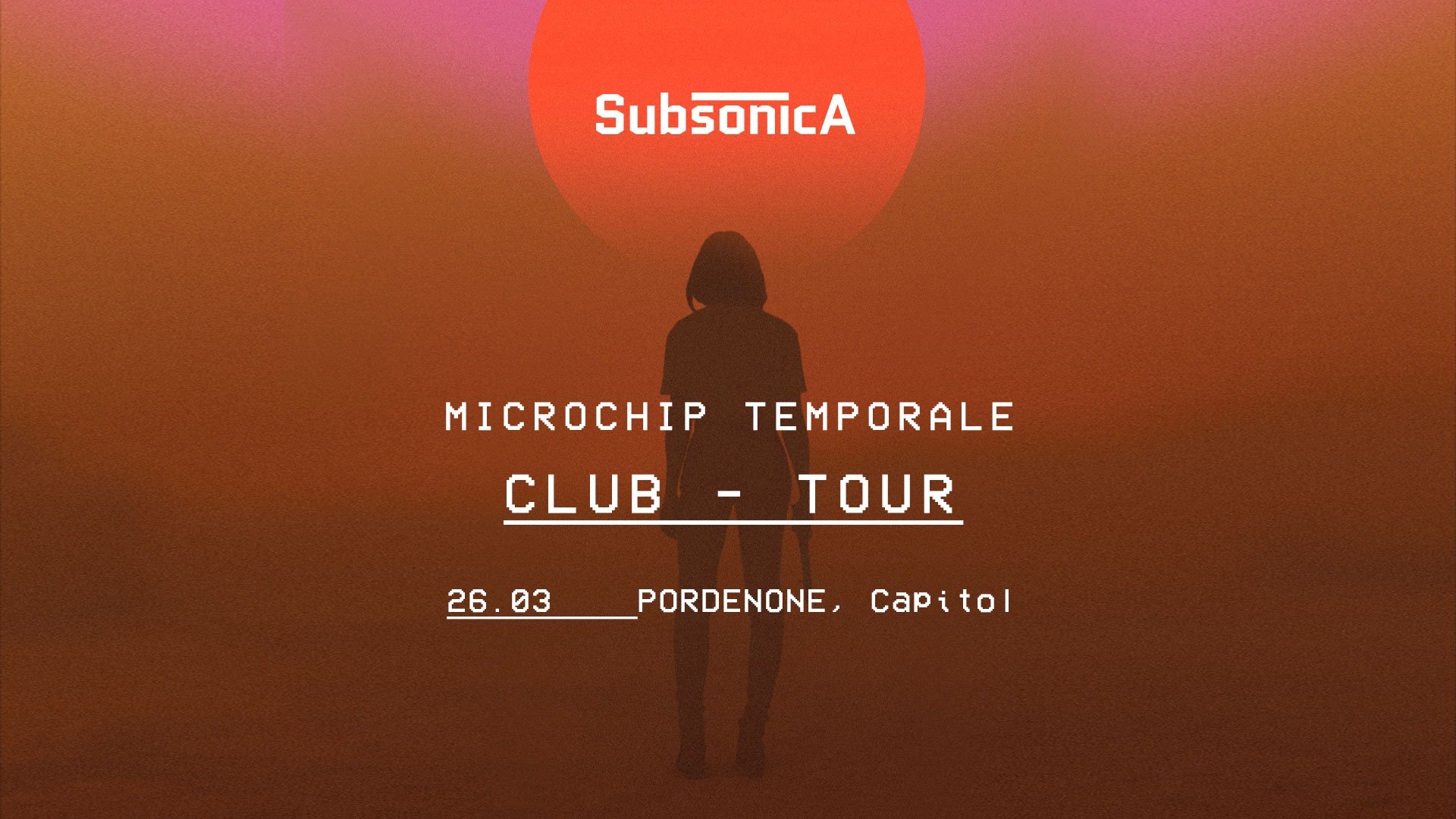 Capitol Pordenone, Subsonica - Microchip Temporale Club Tour