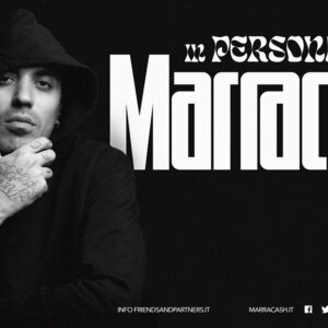 Marracash in concerto al Mediolanum Forum di Milano