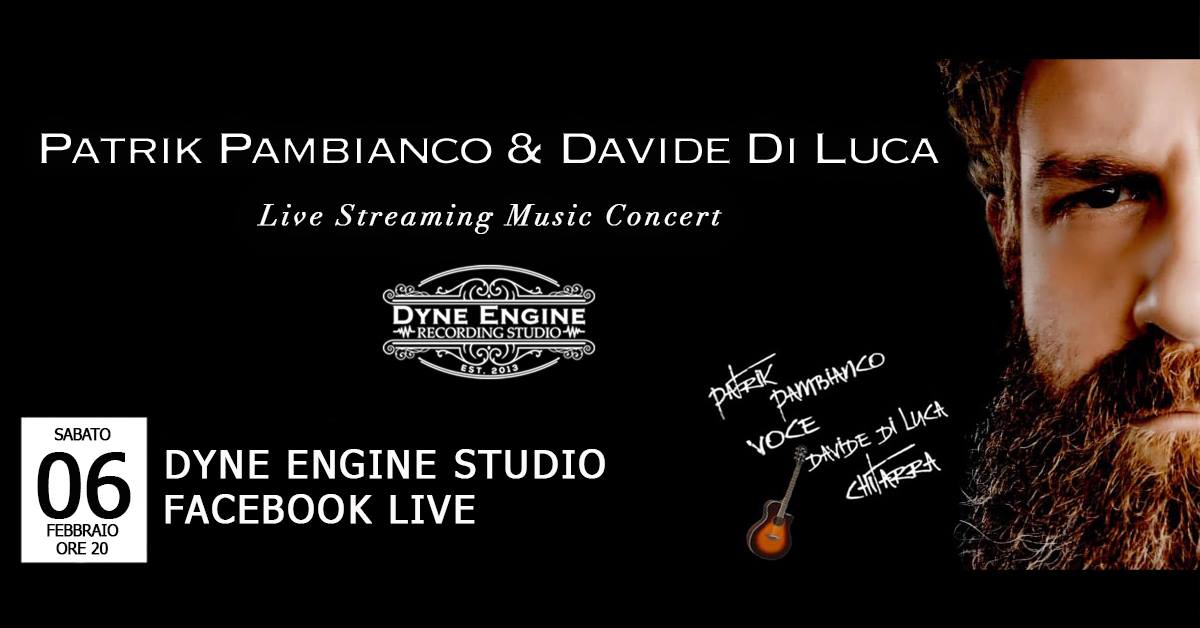 Patrik Pambianco & Davide Di Luca, Concerto Live Streaming