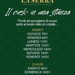 Ristorante La Serra Civitanova Marche, il terzo pranzo del 2021